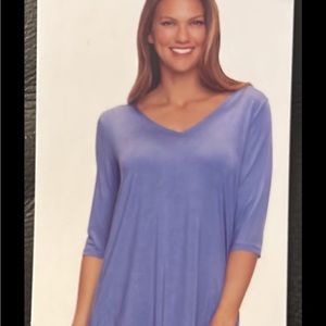 Modal v-neck tunic